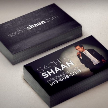 Sachin Shaan Business Cards