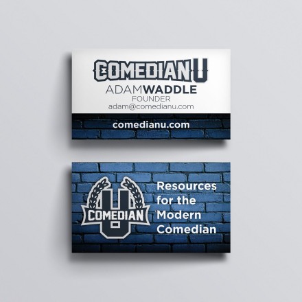 Comedian U Business Cards