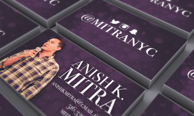 Anish Mitra Business Cards